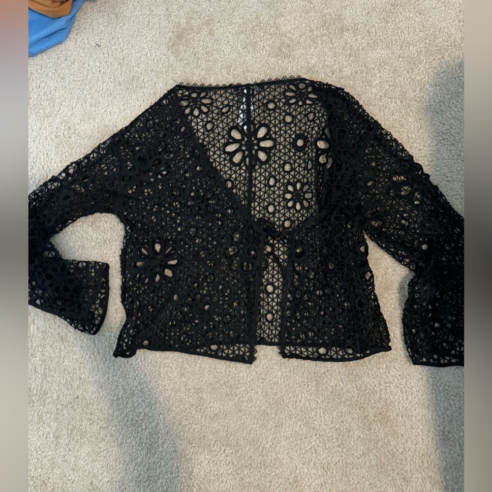 Floral Lace Cardigan